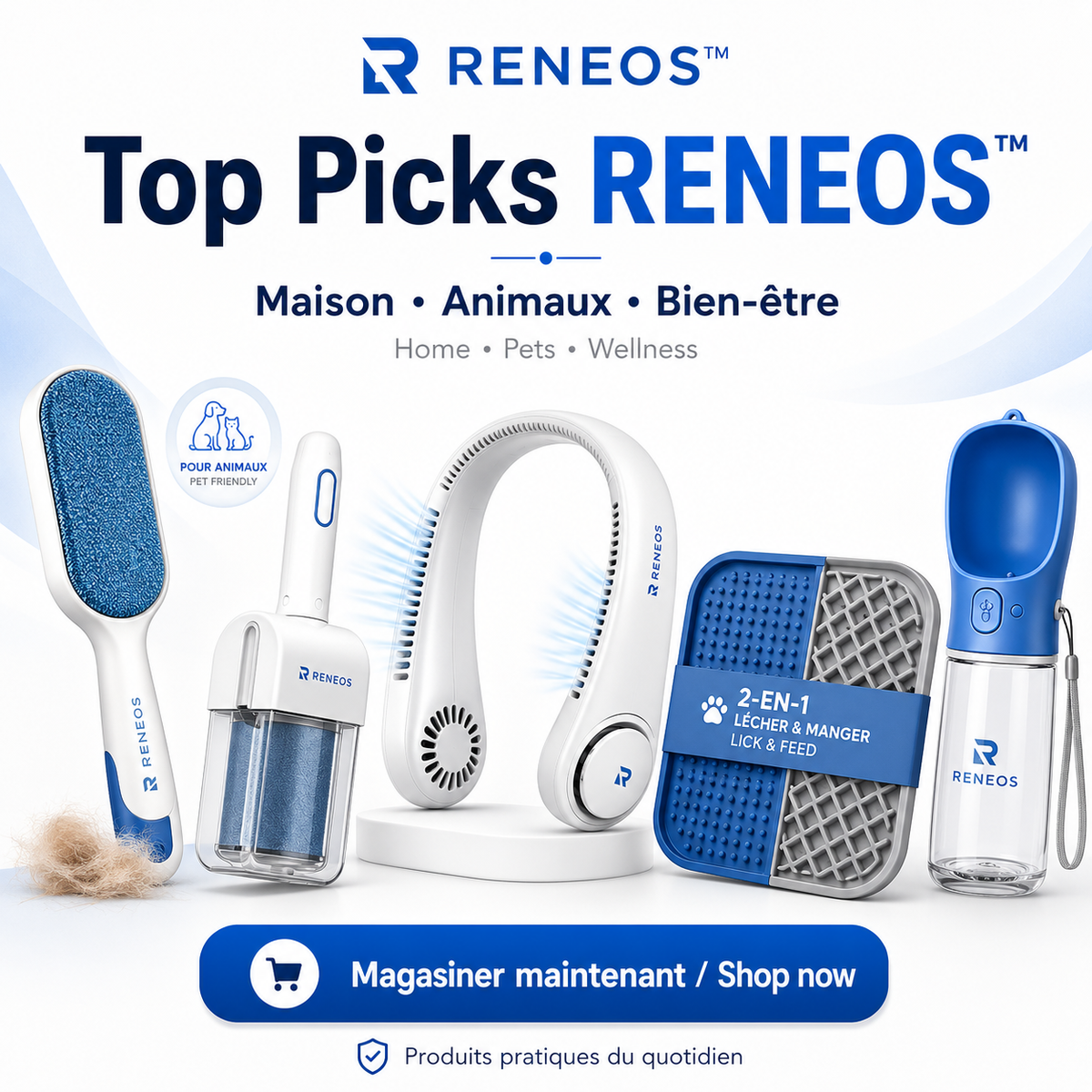 Aperçu de collection Tous les produits RENEOS - maison animaux gadgets et plus encore