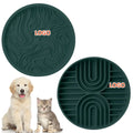 Tapis de léchage 2-en-1 pour chien et chat — Anti-glouton en silicone