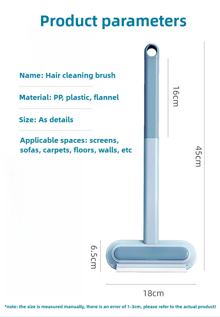 Brosse ramasse-poils réutilisable RENEOS — Tissus, canapé et voiture