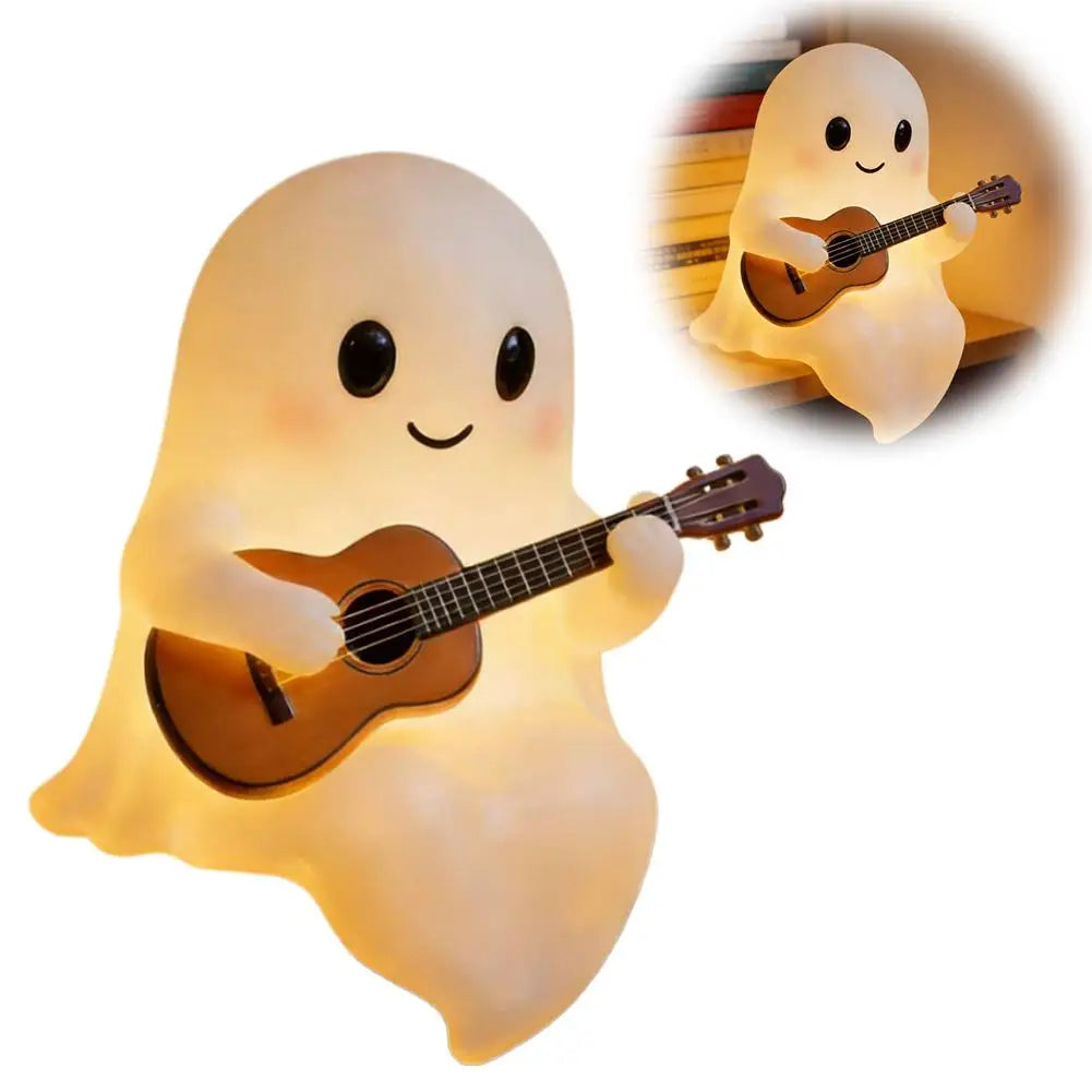 Reading Ghost LED Night Light — Halloween Decor | RENEOS™
