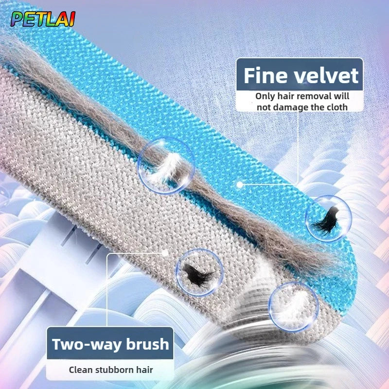 Brosse ramasse-poils réutilisable RENEOS™ pour tissus, canapé et voiture