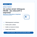 Aperçu visuel Cartes-éclair bilingues RENEOS