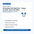 Aperçu visuel Printable Pet Wall Art RENEOS