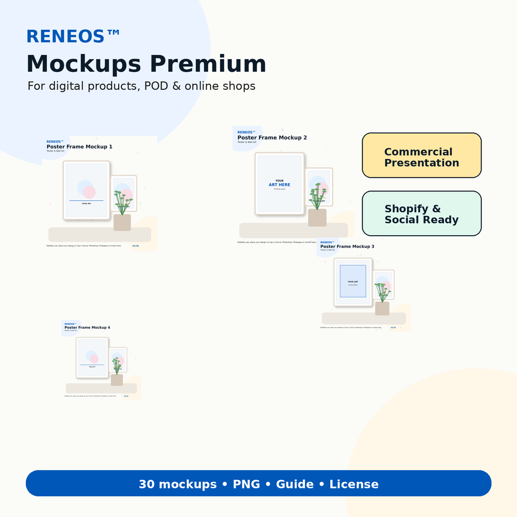 RENEOS Mockups Premium cover image