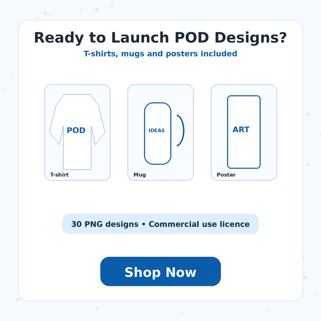 Shop now call to action for RENEOS POD Design Pack